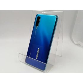 【中古】Huawei 国内版 【SIMフリー】 HUAWEI P30 オーロラ ELE-L29【千葉】保証期間1ヶ月【ランクB】