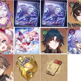 🕵️♀️星軌専用チケット108+キャストリス+永訣よ美しくあれ1凸+ヒアンシー+空の虹が消えぬよ | 崩壊スターレイル(崩スタ)のアカウントデータ、RMTの販売・買取一覧