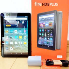美品 Fire HD 8 PLUS 最新第12世代(2022) グレー 32GB