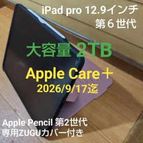 iPad Pro 12.9インチ 第6世代 2TB AppleCare＋付き