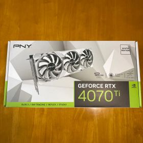 PNY GeForce RTX4070Ti 12GB WHITE EDITION