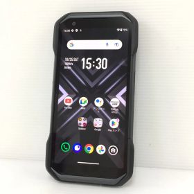【美品】KYOCERA 京セラ TORQUE G06 KYG03 128GB au スマートフォン ブラック SIMフリー 動作品