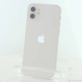 〔中古品〕 iPhone12 64GB ホワイト MGHP3J／A SIMフリー【258】