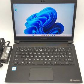 【30日間保証】Dynabook dynabook S73/DP Core i5-8250U（第8世代・1.6GHz） メモリ8GB SSD128GB 13.3Wインチ FHD Windows 11 Pro Webカメラ Office付 ノートパソコン