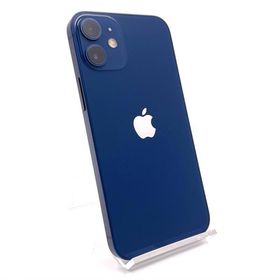 iPhone 12 mini 128GB ブルー au 白ロム 動作確認済 60%【全額返金保証】【最速発送】