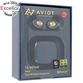 アビオット(AVIOT)のAVIOT 完全ワイヤレスイヤホン TE-D01m2 ネイビー 元箱あり(ヘッドフォン/イヤフォン)
