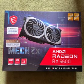 美品MSI Radeon RX 6600 8GB グラフィックボード