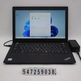 Lenovo ThinkPad X280 Core i5 8350U 1.7GHz/8GB/256GB(SSD)/12.5W/FHD(1920x1080) タッチパネル/Win11 【547259038】