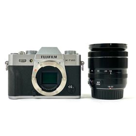 富士フイルム X-T20 レンズキット シルバー 中古(ミラーレス一眼)