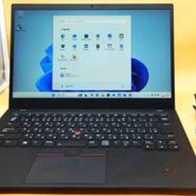 液晶傷有 Windows11 Pro ThinkPad X1 Carbon gen7 Core i5-8265U 無線WAN（LTE）/SSD(NVMe)256GB/8GB 指紋/HDMI/Bluetooth 管682-136