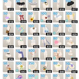 【B】③ ホムアクセ・パーツ バラ売り＊11/5商品更新 | リヴリーアイランドのアイテム、RMTの販売・買取一覧