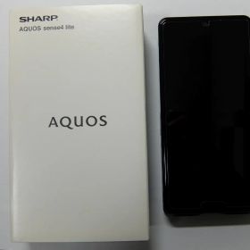 SHARP AQUOS sense4 lite ブラック 美品 SIMフリー