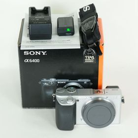 [美品 | シャッター数3,800回] SONY α6400（ILCE-6400） [ボディ シルバー] | SONY Eマウント