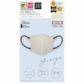 MK CICIBELLA3Dマスク グレージュ 33枚入