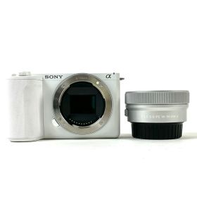 ソニー SONY VLOGCAM ZV-E10 II パワーズームレンズキット ZV-E10M2K W ホワイト デジタル ミラーレス 一眼カメラ 【中古】