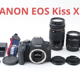 Canon EOS Kiss X9i標準&望遠&単焦点トリプルレンズセット