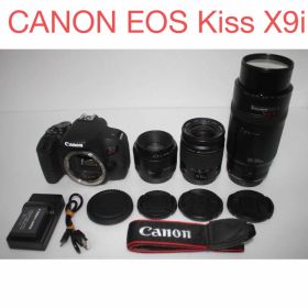 デジタル一眼レフカメラ Canon EOS Kiss x9iトリプルレンズセット