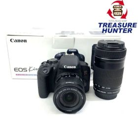 Canon(キャノン) ダブルズームキット デジタル一眼レフカメラ EOS Kiss X9i ブラック 【103065024005】