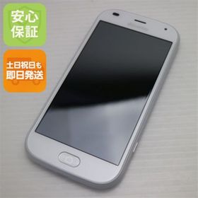 フジツウ(富士通)の新品同様 F-42A らくらくスマートフォン ホワイト M333(スマートフォン本体)