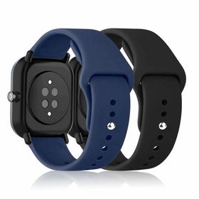 (RicYeel) 20mm シリコンバンド Amazfit Active/Amazfit GTR Mini/Amazfit GTS 4 Mini/Amazfit GTS 4/GTS 3/GTS 2 Mini 対応 バ
