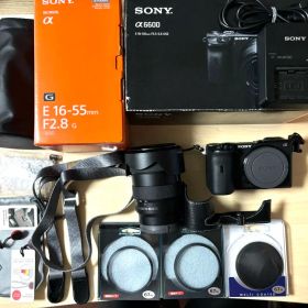 SONYα6600 G(SEL1655G)Eマウント16-55 F2.8セット