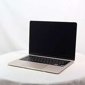 MacBook Air 13.6-inch Early-2025 MW0Y3J／A Apple M4 10コアCPU_8コアGPU 16GB SSD256GB スターライト 〔15.7 Sequoia