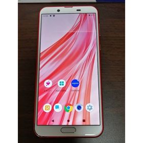 2台セット SHARP AQUOS SIMフリー SH-M08 レッド(スマートフォン本体)