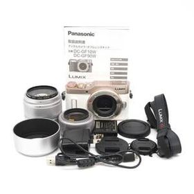 シャッター回数1690回!!フィルター、フード付き!!■極上品■ PANASONIC DC-GF10W