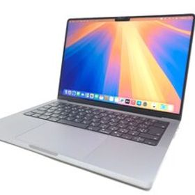 充放電1回 極美品 Apple アップル MacBook Pro 14インチ 2021 ノートPC M1 Pro 8コアCPU 14コアGPU 16GB SSD512GB MKGP3J/A Y11055MA