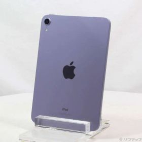 〔中古品〕 iPad mini 第6世代 64GB パープル MK7R3J／A Wi-Fi【276】