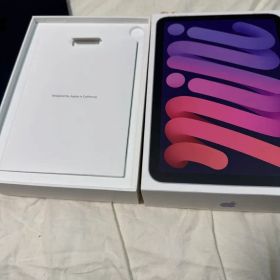 【美品】iPad mini 第6世代 64GB Wi-Fi パープル 付属品付き