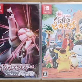 【同梱】ポケットモンスター シャイニングパール☆新品☆帰ってきた名探偵ピカチュウ