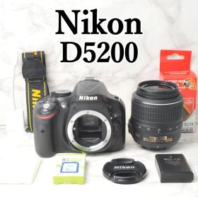 Nikon D5200⭐️スマホ転送 一眼レフカメラ ニコン 高画質 自撮り