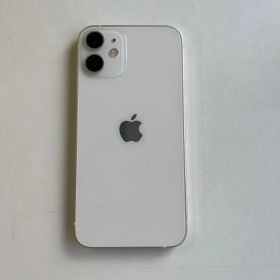 美品 iPhone 12 mini 128GB ホワイト MGDM3J/A - 1118