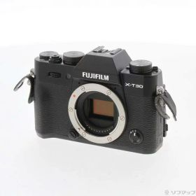 【中古】FUJIFILM(フジフイルム) FUJIFILM X-T30 ブラック 【349-ud】