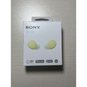 アップル(Apple)のSONY WF-C510 ワイヤレスイヤホン イエロー(ヘッドフォン/イヤフォン)