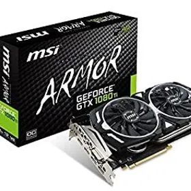 【中古】MSI GeForce GTX 1080 Ti ARMOR 11G OC グラフィックスボード VD6303