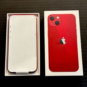 アップル(Apple)のアップル iPhone13 128GB レッド SIMフリー(スマートフォン本体)
