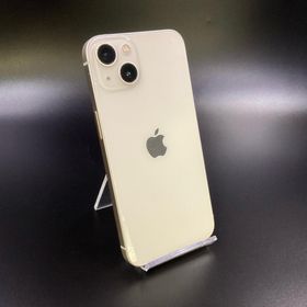 アップル(Apple)の【全額返金保証】【最速発送】Apple iPhone iPhone 13 128GB スターライト au 動作確認済(スマートフォン本体)