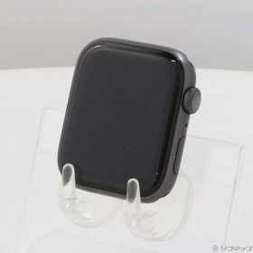 〔中古〕Apple(アップル) Apple Watch Series 5 GPS 44mm スペースグレイアルミニウムケース バンド無し〔377-ud〕