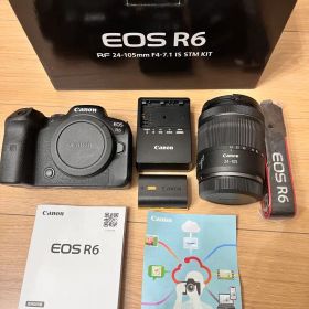 Canon EOS R6レンズキット（RF24-105 IS STM）元箱付