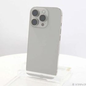 〔中古品〕 iPhone16 Pro 256GB ナチュラルチタニウム MYN33J／A SIMフリー【258】