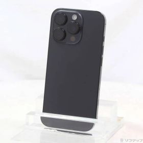 〔中古品〕 iPhone16 Pro 256GB ブラックチタニウム MYN03J／A SIMフリー【377】