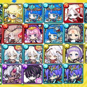 四天王コンプ+龍喚士リヴァイアサン+ミーティア+デス+ヘブン+ヴォルヴァドス 虹結晶3270個 | ポコダン(ポコロンダンジョンズ)のアカウントデータ、RMTの販売・買取一覧