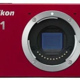 【中古】Nikon 1 j1 10.1 MP HDデジタルカメラボディのみ(レッド)