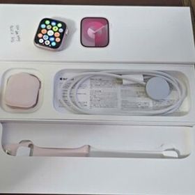 T59 超美品 A2978 Apple Watch Series 9 GPS Alumium 41mm 64GB (9th gen) バッテリー100％ スマートウォッチ 保証期限: 2026年9月30日