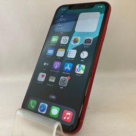 5111013D【美品】iPhoneXR 128GB(レッド)