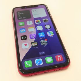 【修理店清掃済】iPhoneXR 64GB レッド バッテリー最大容量89%