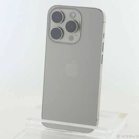 〔中古品〕 iPhone15 Pro 512GB ナチュラルチタニウム MTUK3J／A SIMフリー【198】