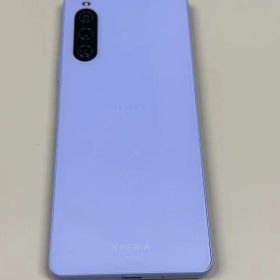 美品 SIMフリー au Xperia 10 V SOG11 ラベンダー